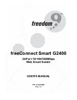 Freedom9 freeConnect Smart G2400 User Manual предпросмотр