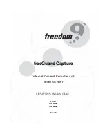 Freedom9 freeGuard Capture 1000 User Manual предпросмотр