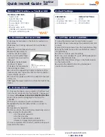 Preview for 1 page of Freedom9 freeStor 400 Quick Install Manual