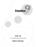 Freedom9 freeView Pro 160P User Manual предпросмотр