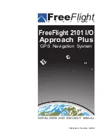 FreeFlight 2101 I/O PLUS Installation And Checkout Manual preview