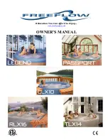 Freeflow Spas CLX Owner'S Manual preview