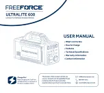 FREEFORCE ULTRALITE 600 User Manual предпросмотр