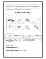 Предварительный просмотр 4 страницы Freeform F40 Operating Instructions Manual