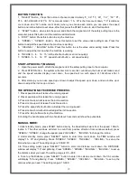 Preview for 10 page of Freeform F40 Operating Instructions Manual