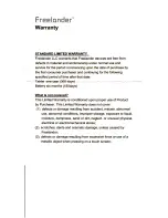 Preview for 3 page of Freelander PH2O Quick Start Manual