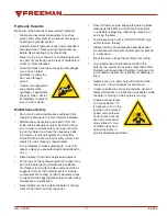 Preview for 5 page of Freeman 540 RPM Driveline Operator And Parts Manual