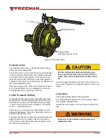 Preview for 13 page of Freeman 540 RPM Driveline Operator And Parts Manual