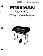 Preview for 4 page of Freeman FRM-S810 Service Manual