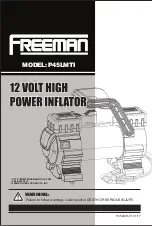 Freeman P45LMTI Manual preview