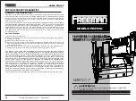 Preview for 8 page of Freeman PE2118G Manual