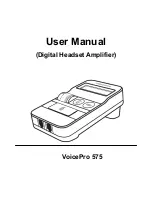 freemate VoicePro 575 User Manual предпросмотр