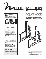 Freemotion EPIC GZFW2121.2 Owner'S Manual preview