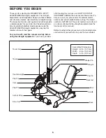 Предварительный просмотр 5 страницы Freemotion EPIC LEG EXTENSION GZFI8013.6 Owner'S Manual