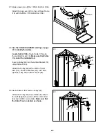 Preview for 21 page of Freemotion 1020 SY User Manual