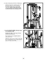 Preview for 24 page of Freemotion 1020 SY User Manual