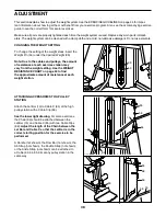 Preview for 38 page of Freemotion 1020 SY User Manual