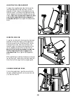 Preview for 39 page of Freemotion 1020 SY User Manual