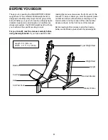 Preview for 4 page of Freemotion 220 BE User Manual