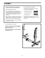 Предварительный просмотр 6 страницы Freemotion 220 BE User Manual