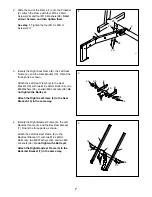 Предварительный просмотр 7 страницы Freemotion 220 BE User Manual