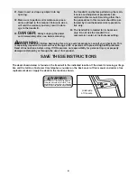 Preview for 4 page of Freemotion 3000 XLS User Manual