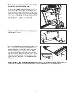 Предварительный просмотр 7 страницы Freemotion 4000XLS User Manual