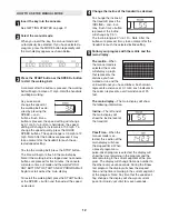 Предварительный просмотр 12 страницы Freemotion 4000XLS User Manual