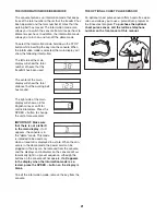 Предварительный просмотр 21 страницы Freemotion 4000XLS User Manual