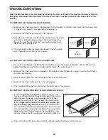 Предварительный просмотр 22 страницы Freemotion 4000XLS User Manual