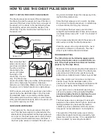 Preview for 14 page of Freemotion 750 User Manual