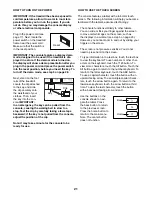 Preview for 21 page of Freemotion 790 Interactive User Manual