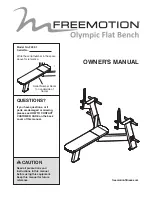 Freemotion AKD Owner'S Manual preview