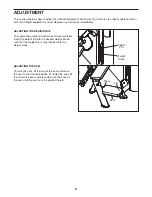 Preview for 6 page of Freemotion BICEP Owner'S Manual