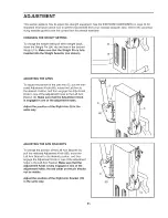 Preview for 11 page of Freemotion Dual Cable Cross VFMCS4007.2 User Manual