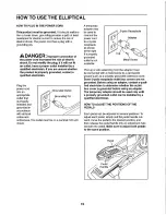 Preview for 16 page of Freemotion e5.5 SFEL51412.0 User Manual