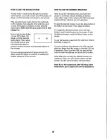 Preview for 29 page of Freemotion e5.5 SFEL51412.0 User Manual