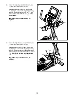 Предварительный просмотр 10 страницы Freemotion e8.9b User Manual