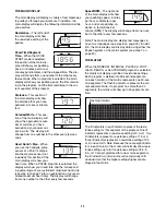 Preview for 13 page of Freemotion Elliptical trainer User Manual