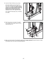 Preview for 17 page of Freemotion Epic F802.0 Owner'S Manual