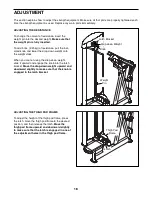 Preview for 18 page of Freemotion Epic F802.0 Owner'S Manual