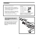 Preview for 7 page of Freemotion EPIC F803.0 Owner'S Manual