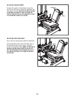 Preview for 21 page of Freemotion EPIC F803.0 Owner'S Manual