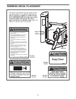 Preview for 4 page of Freemotion Epic GZFI8073.6 Owner'S Manual