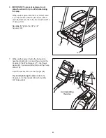 Предварительный просмотр 9 страницы Freemotion F 5.6 User Manual