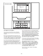 Предварительный просмотр 13 страницы Freemotion F 5.6 User Manual