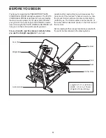 Preview for 4 page of Freemotion F218.0 Owner'S Manual