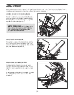 Preview for 10 page of Freemotion F218.0 Owner'S Manual