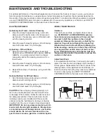 Preview for 11 page of Freemotion F218.0 Owner'S Manual