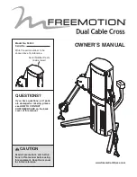 Freemotion F624.3 Owner'S Manual preview